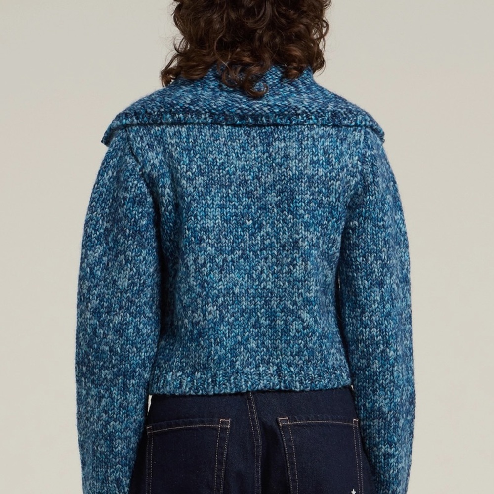 ViaVia. Live The Boxy Zip Cardigan - Picture 7 of 7